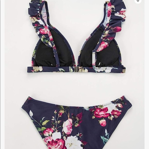 Navy Cupshe Bikini, M - Picture 3 of 9